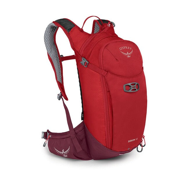 OSPREY Siskin 12L Cycling Backpack, Ultimate Red