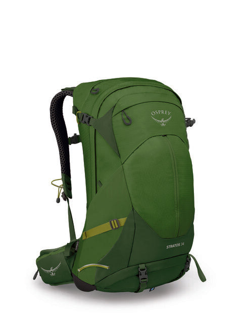 Osprey Stratos 34 Hiking Backpack, Seaweed/Matcha Green