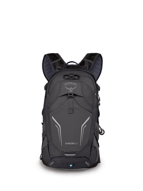 OSPREY Syncro 12 Cycling Backpack, Coal Grey