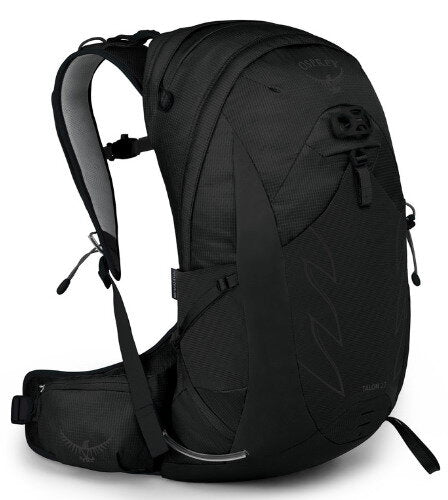 Osprey Talon 22 III Hiking Backpack, Stealth Black