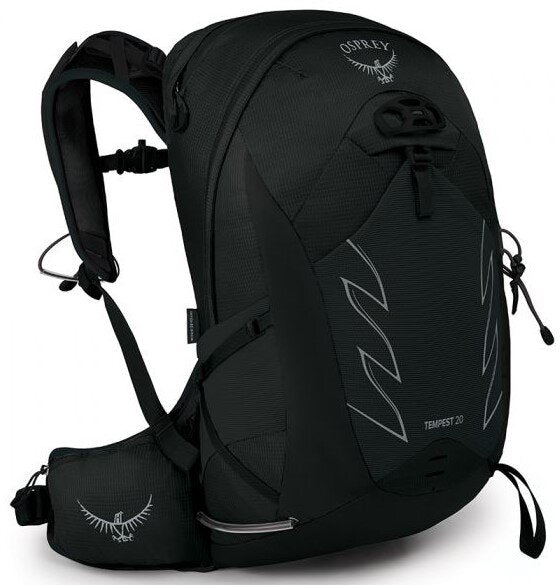 Osprey Tempest 20 III Hiking Backpack, Stealth Black