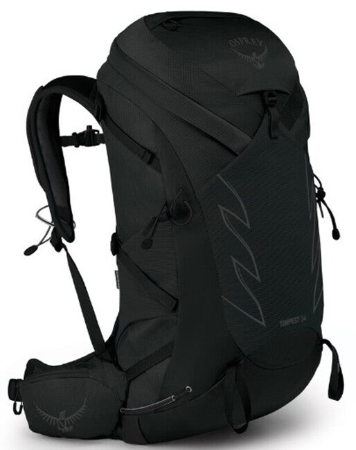 Osprey Tempest 34 III Hiking Backpack, Stealth Black