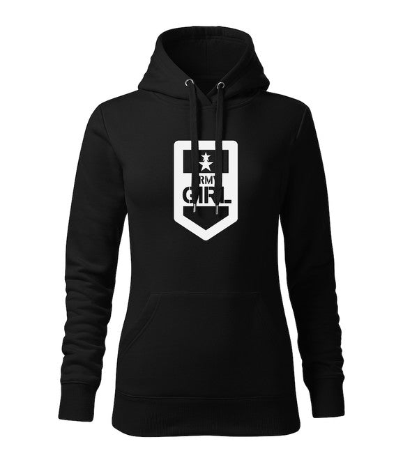 DRAGOWA Army Girl Women's Hoodie