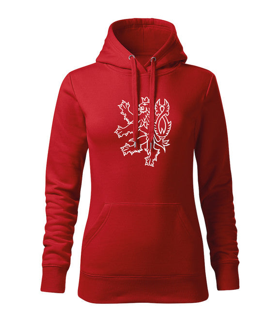 DRAGOWA Women's Czech Lion Hoodie