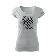 DRAGOWA women's short-sleeve t-shirt she-eagle 150 g/m², white