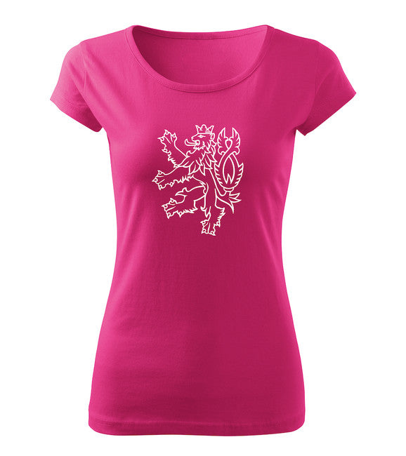 DRAGOWA Women's Czech Lion T-Shirt
