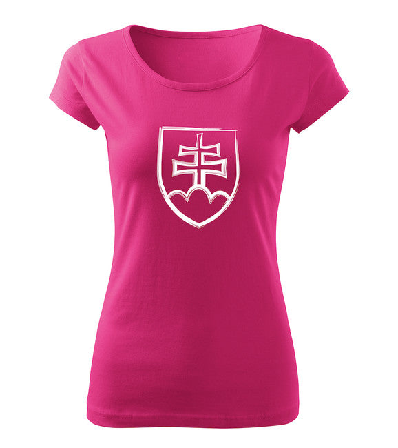 DRAGOWA Women's Slovak Sign T-Shirt