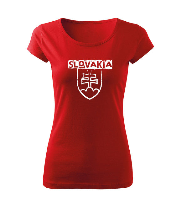 DRAGOWA Slovak Symbol with Text Women's T-Shirt