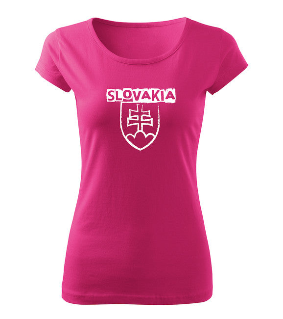 DRAGOWA Slovak Symbol with Text Women's T-Shirt