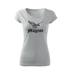 DRAGOWA women's t-shirt Turul bird 150 g/m², white