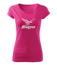 DRAGOWA women's t-shirt Turul bird 150 g/m², pink