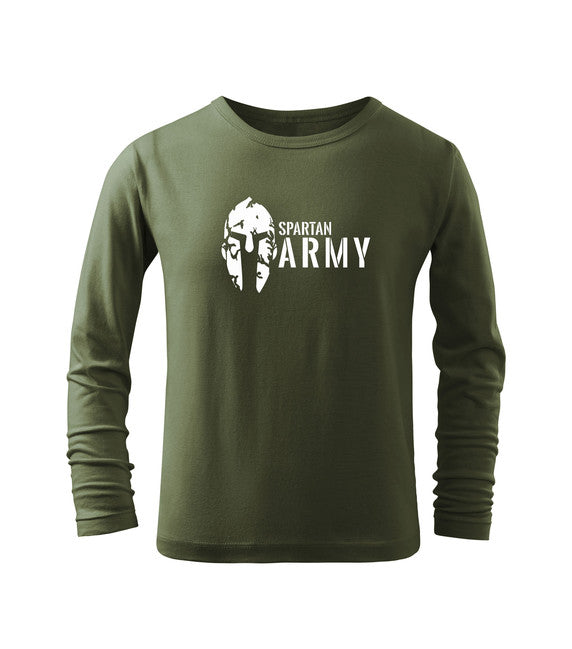 DRAGOWA Spartan Army Long Sleeve T-Shirt