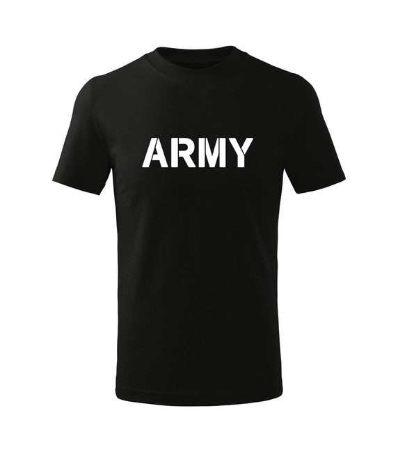 DRAGOWA Short Sleeve Army Children's T-Shirt