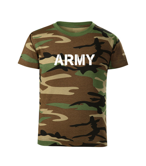 DRAGOWA Army Girl Short T-Shirt