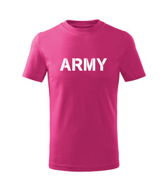 DRAGOWA kids' short-sleeve t-shirt army, pink