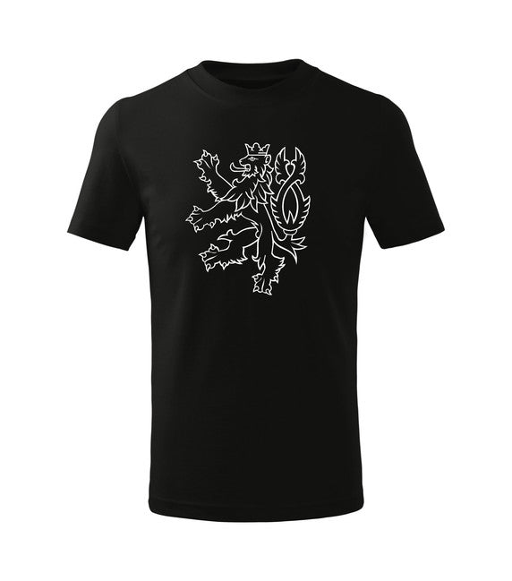 DRAGOWA Kids Short-Sleeve T-Shirt Czech Lion