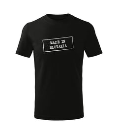 DRAGOWA kids' short-sleeve t-shirt Made in Slovakia, black