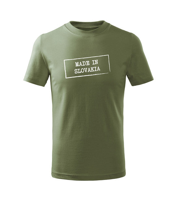 DRAGOWA Children's Short Sleeve T-Shirt, Olive