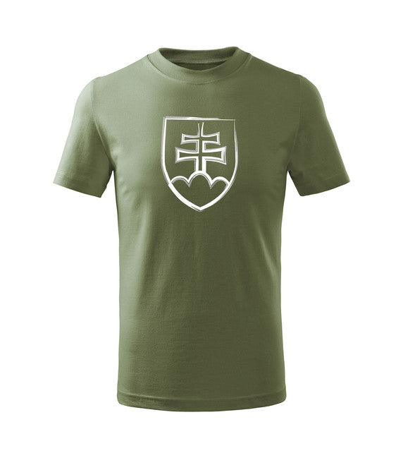 DRAGOWA Children's Short Sleeve T-shirt, Slovak Symbol