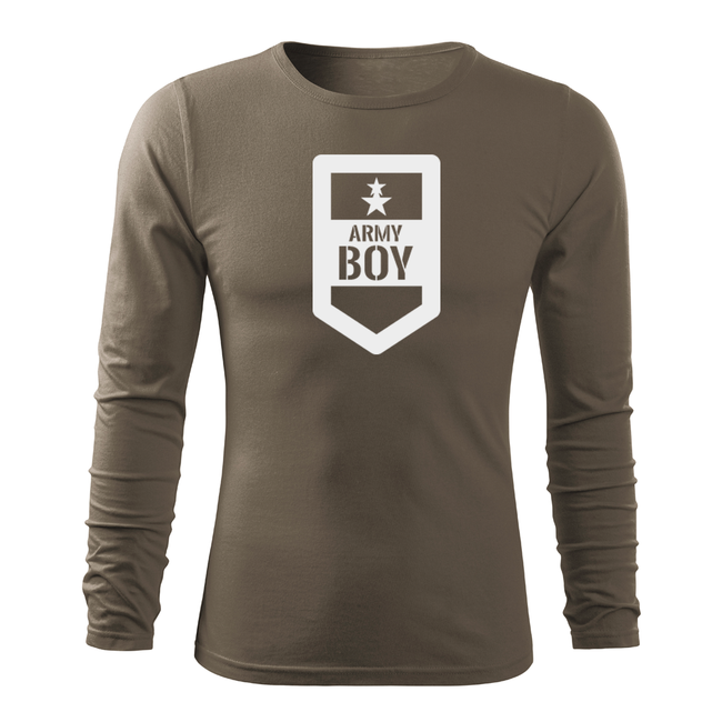 DRAGOWA Fit-T Long Sleeve T-Shirt, Army Boy