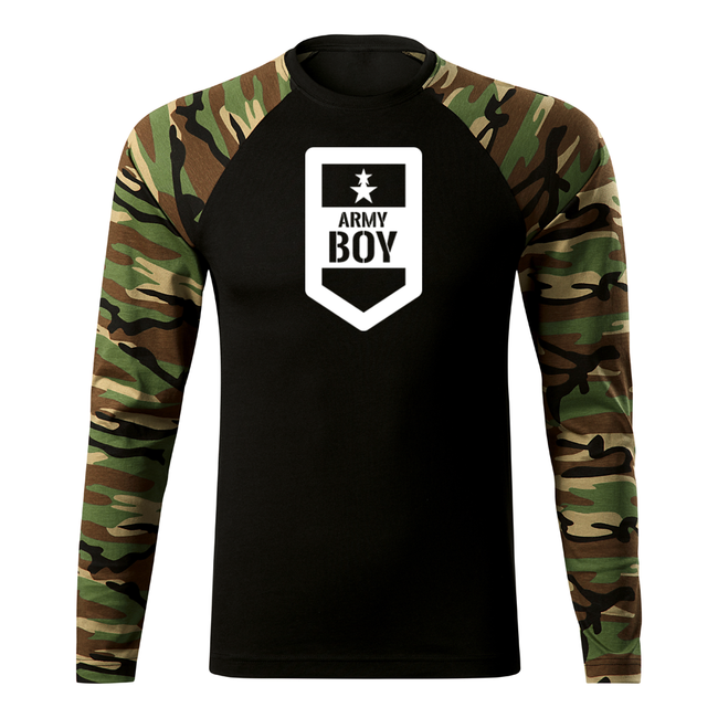 DRAGOWA Fit-T Long Sleeve T-Shirt, Army Boy