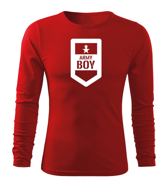 DRAGOWA Fit-T Long Sleeve T-Shirt, Army Boy