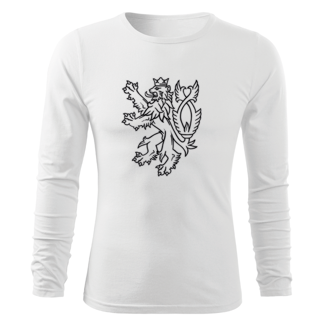 DRAGOWA Fit-T Long Sleeve T-Shirt Czech Lion
