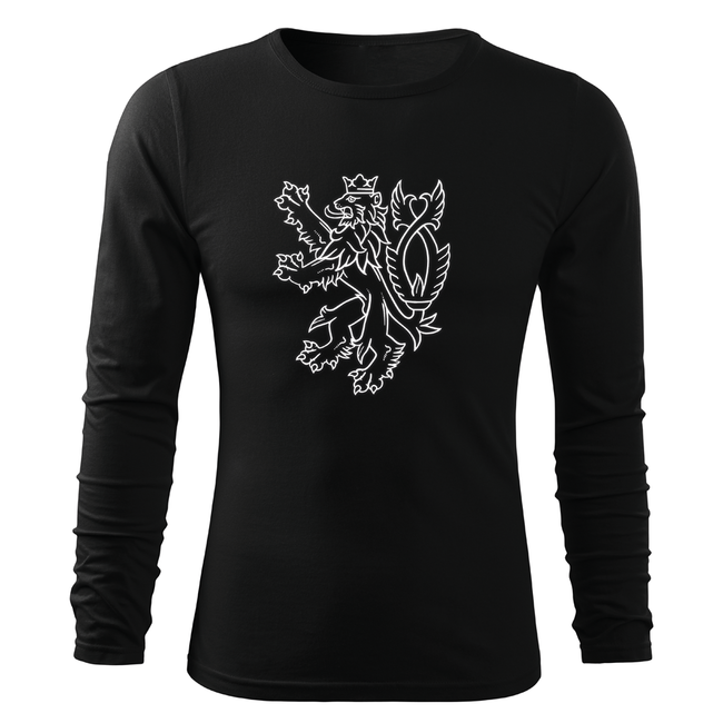 DRAGOWA Fit-T Long Sleeve T-Shirt Czech Lion