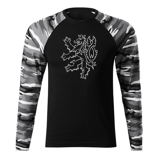 DRAGOWA Fit-T Long Sleeve T-Shirt Czech Lion