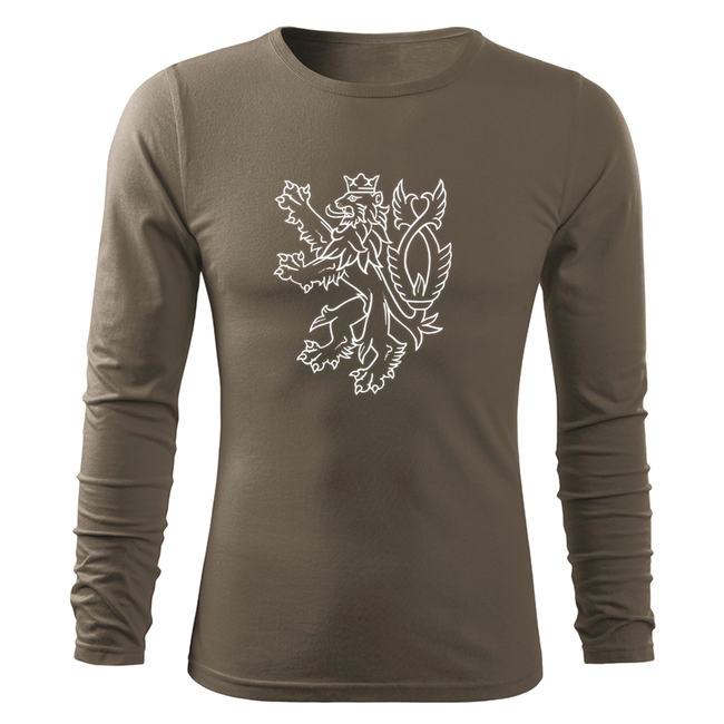 DRAGOWA Fit-T Long Sleeve T-shirt Czech Lion