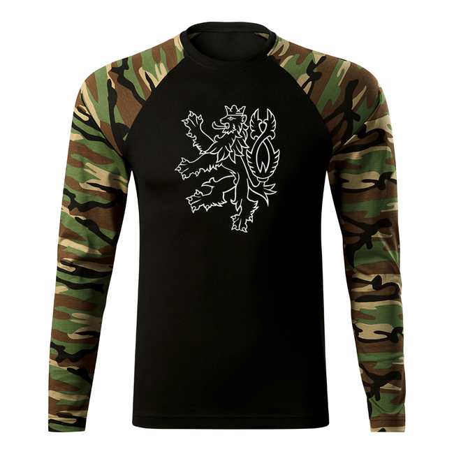 DRAGOWA Fit-T Long Sleeve T-Shirt Czech Lion