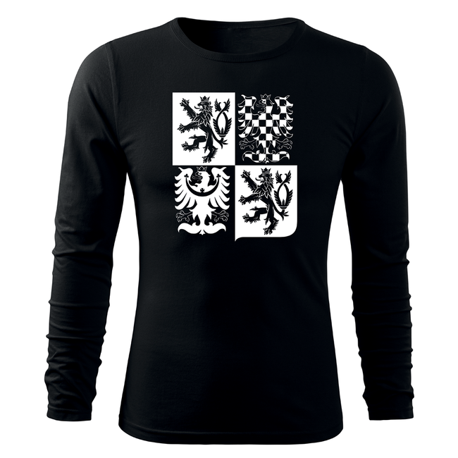 DRAGOWA Fit-T Long Sleeve T-Shirt 160g/m2, Black