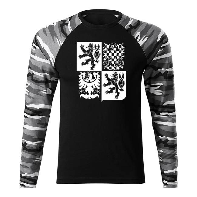 DRAGOWA Fit-T Long Sleeve T-Shirt, Czech Large Emblem