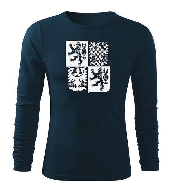 DRAGOWA Fit-T Long Sleeve T-Shirt, Czech Large Emblem