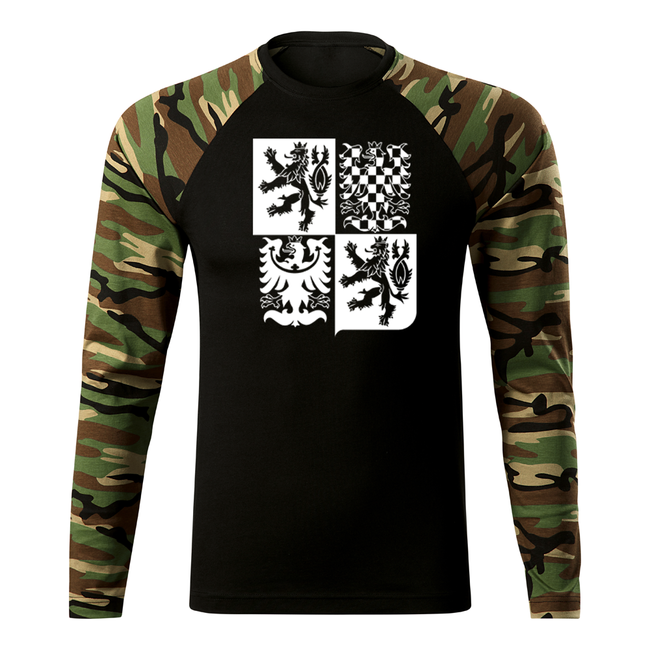 DRAGOWA Fit-T Long Sleeve T-shirt, Czech Large Symbol