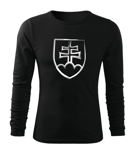 DRAGOWA Fit-T Long Sleeve T-Shirt 160g/m2, Black