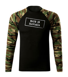 DRAGOWA Fit-T long-sleeve t-shirt Made in Slovakia 160 g/m², woodland
