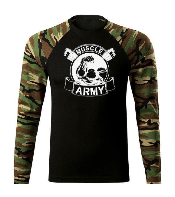 DRAGOWA Fit-T Long Sleeve T-Shirt, Army