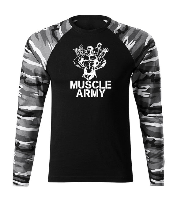 DRAGOWA Fit-T Long Sleeve Shirt Army Team
