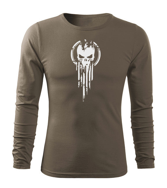 DRAGOWA Fit-T Long Sleeve Shirt Skull