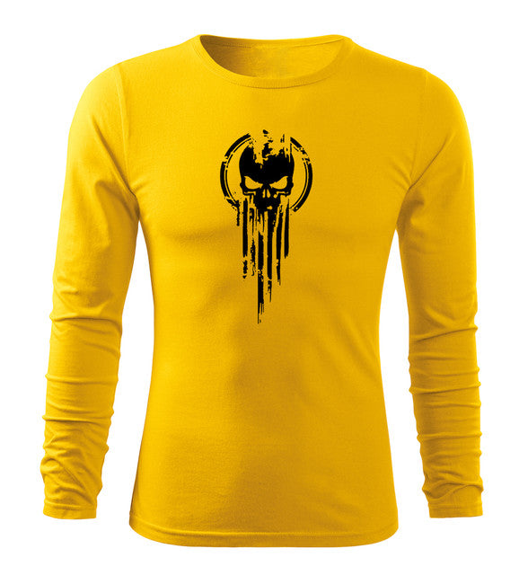 DRAGOWA Fit-T Long Sleeve T-Shirt, Skull