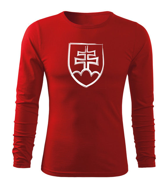 DRAGOWA Fit-T Long Sleeve T-Shirt, Slovak Symbol