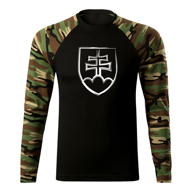 DRAGOWA Fit-T Long Sleeve T-Shirt, Slovak Emblem