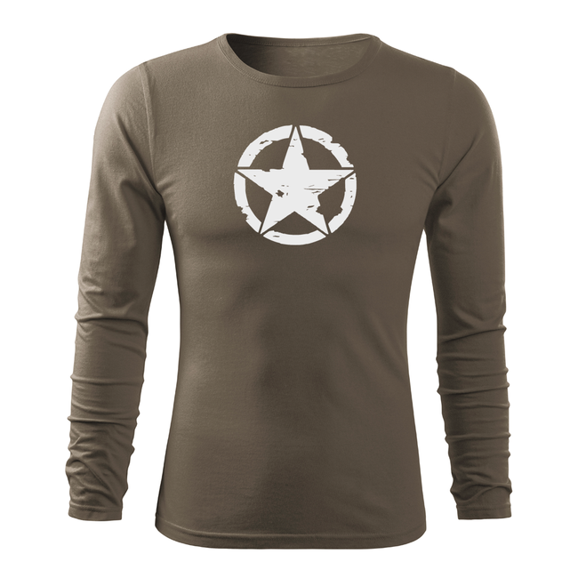DRAGOWA Fit-T Long Sleeve T-Shirt, Star