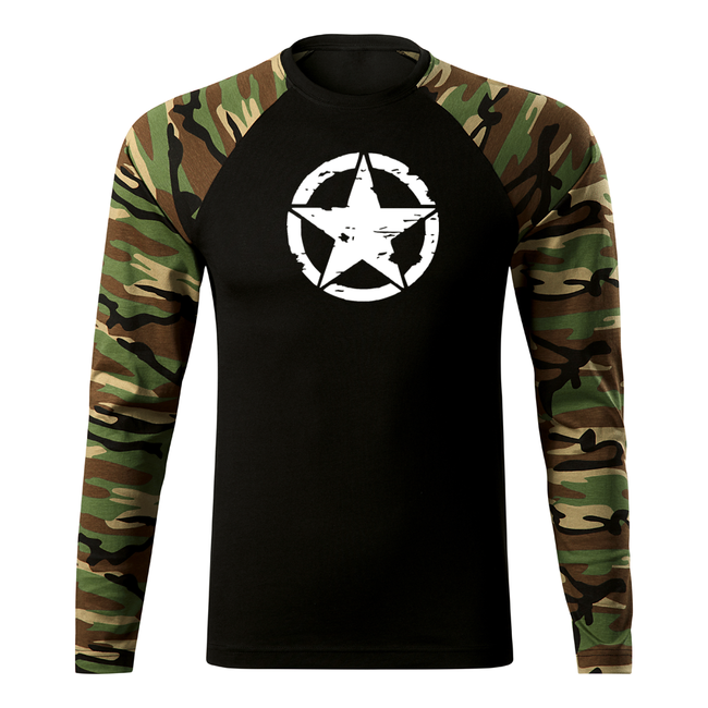 DRAGOWA Fit-T Long Sleeve T-Shirt, Star