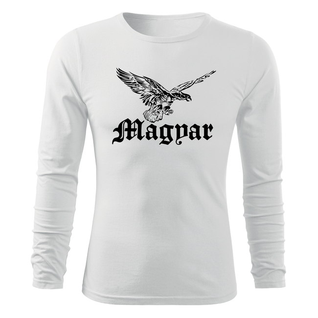 DRAGOWA Fit-T Long Sleeve T-Shirt 160g/m2, White