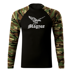 DRAGOWA Fit-T long-sleeve t-shirt Turul bird 160 g/m², woodland