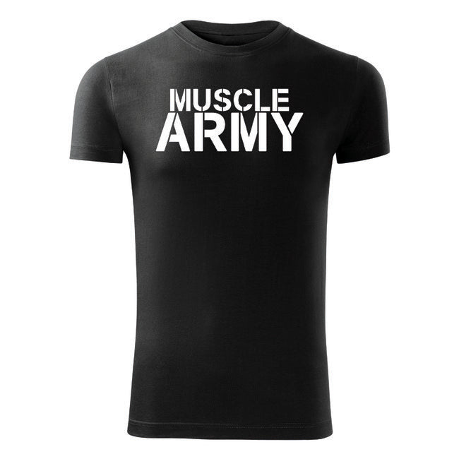 DRAGOWA Muscle Army Fitness T-Shirt