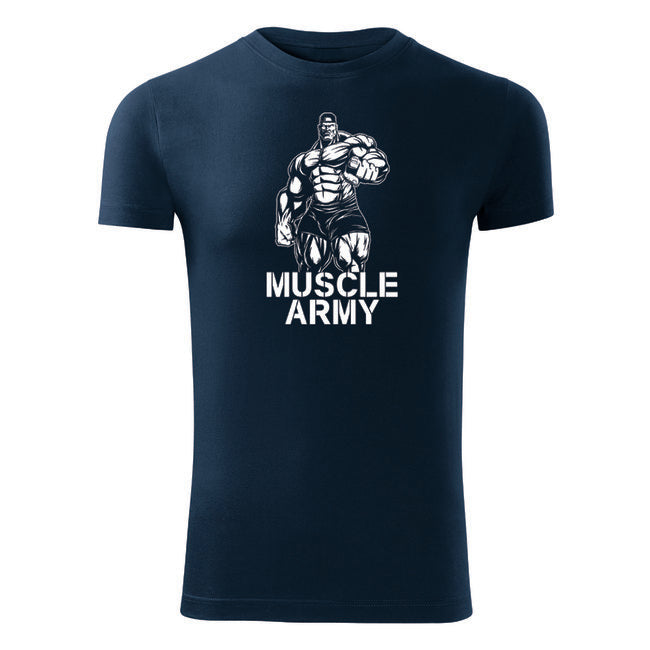 DRAGOWA Fitness T-Shirt Muscle Army Men