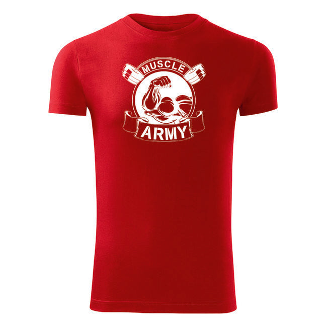 DRAGOWA Fitness T-Shirt Muscle Army Original